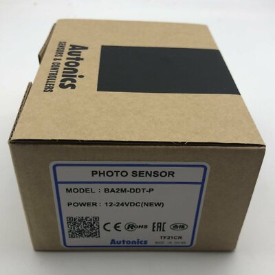 1PC New Autonics Photoelectric Sensors BA2M-DDT-P In Box