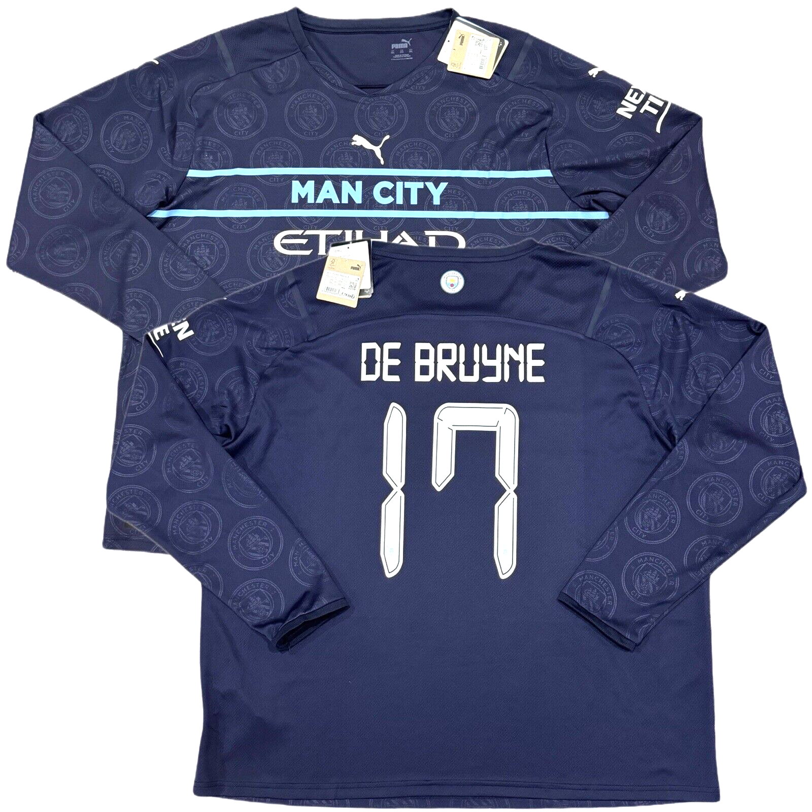 2021/22 Manchester City Third Jersey #17 De Bruyne 3XL Puma