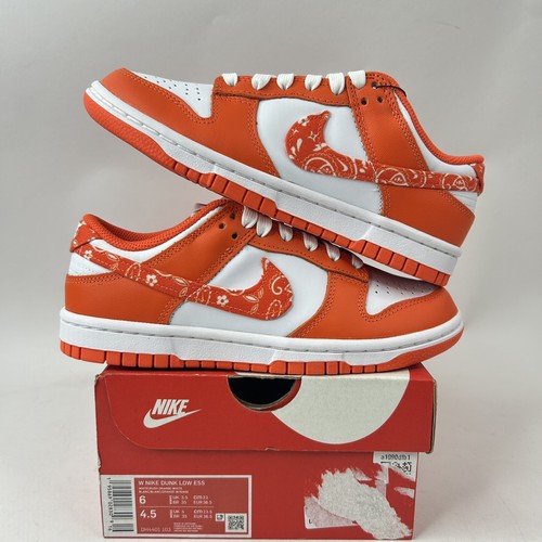 『TEN PAISLEY S/S ORANGE S』 Nike Dunk Low ESS “Orange Paisley/Rush Orange” DH4401-103