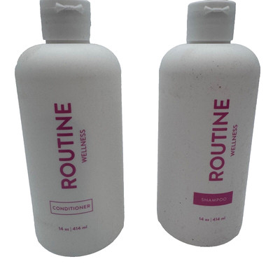 Routine Wellness Hair Shampoo & Conditioner - Rose Hips 14 oz / 414 ml