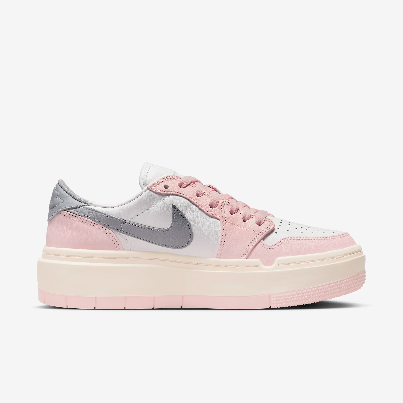 Pre-owned Jordan Nike Air  1 Elevate Low Atmosphere Dh7004-600 [women Sz] In White