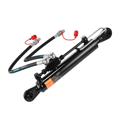 VEVOR Hydraulic Top Link Cat.1-1 With Locking Block 20 7/8 -31 7/8  With 2X Hose