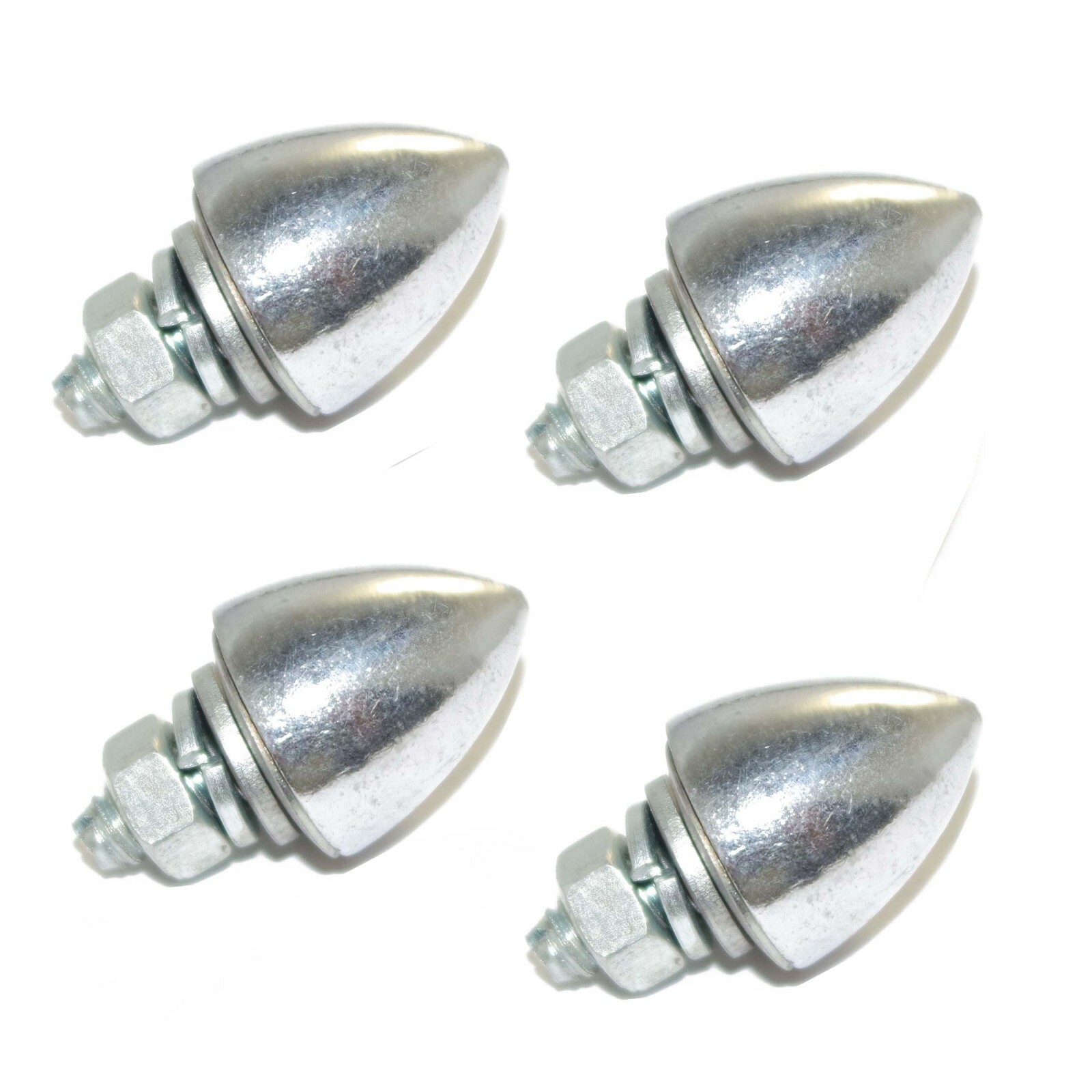Short Spike License Plate Bolts Fastener Screw 4Pc Fits Harley Indian chief 