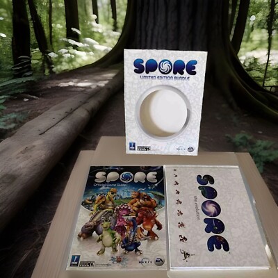 Spore Limited Edition Bundle Prima Official Game Guide Book Spore The Evolution