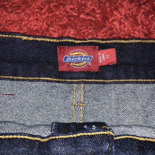 Dickies Dark Jean Skirt Sz 11 Dickies Girl NWT Msrp$36 Free Shipping
