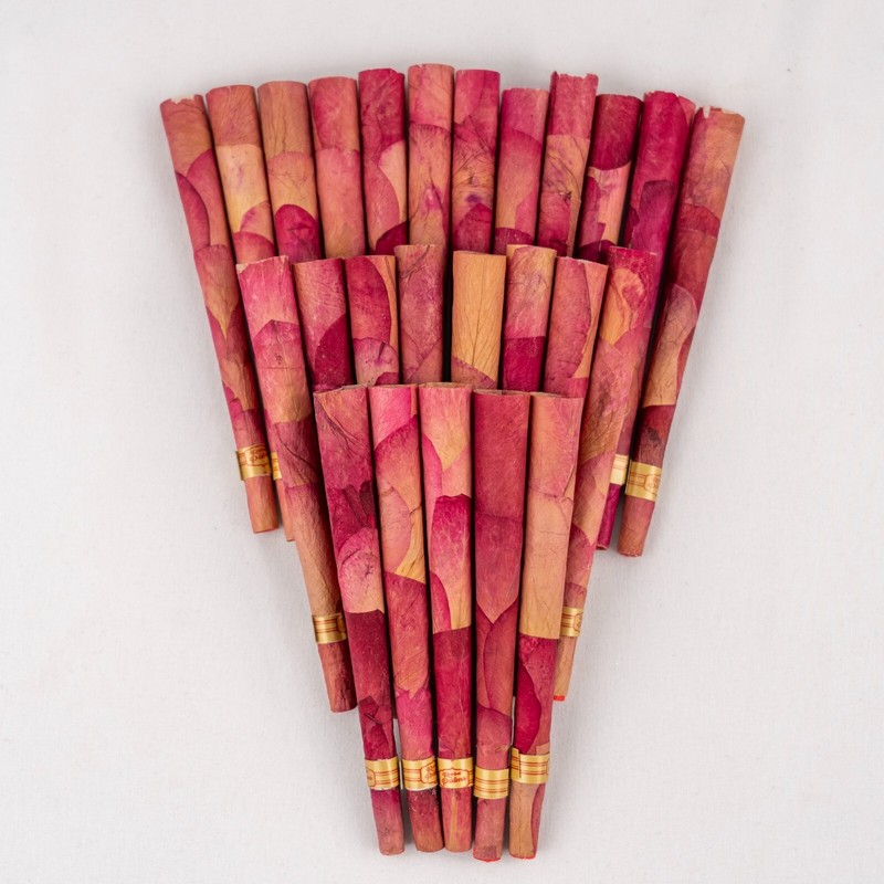 Real Rose Classic King Size 109mm Pre Rolled Cones Bulk