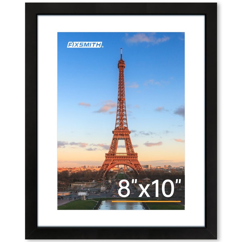 8x10 Picture Frame 1 Pack, Photo Frame with HD Plexiglass,