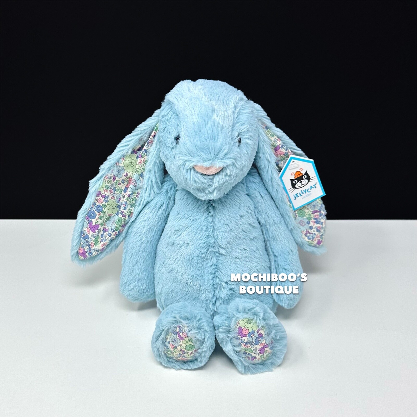 Medium Blossom Aqua Bunnyうさぎ Jellycat Blossom Bashful