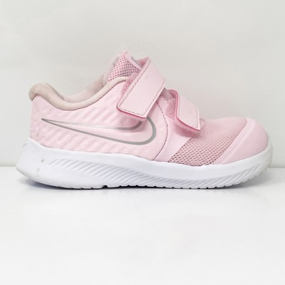 

Nike Girls Star Runner 2 TDV AT1803-601 Розовые кроссовки для бега, размер 6C, Розовый, Star Runner 2