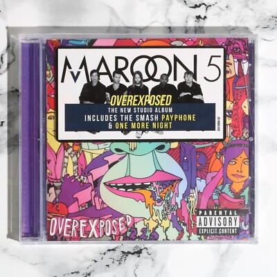 NEW - Maroon 5 (Five) - Overexposed (Over Exposed) -- (CD, 2012) -- (READ)
