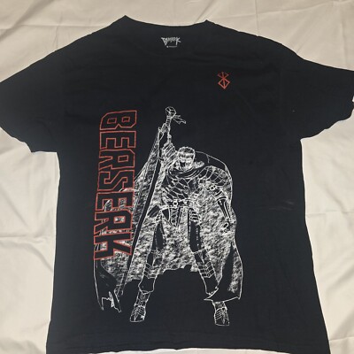Berserk x Crunchyroll Anime T-Shirt - Size Large - Guts Graphic Tee