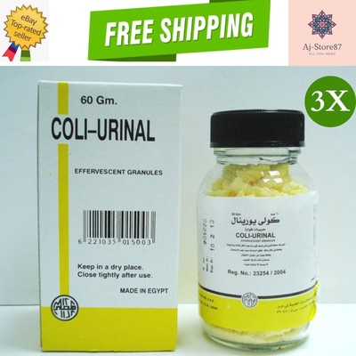3X Coli-Urinal Effervescent granules Cholecystitisكولي يورينال حبيبات فوار