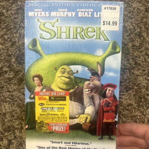 その他 Last Best Year [VHS] SHREK (2001) Special Edition Big Box VHS New And Sealed
