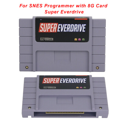For SNES Programmer with 8G Card Super Everdrive Chip Memory and 32GB TF Slot