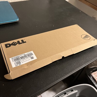Tested Black Dell KB212-B Wired USB PC Computer Keyboard w/ Risers