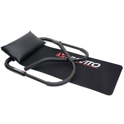 Viavito Ab Abdominal Trainer Crunch Roller Sit Up Exercise Machine With Mat Ebay