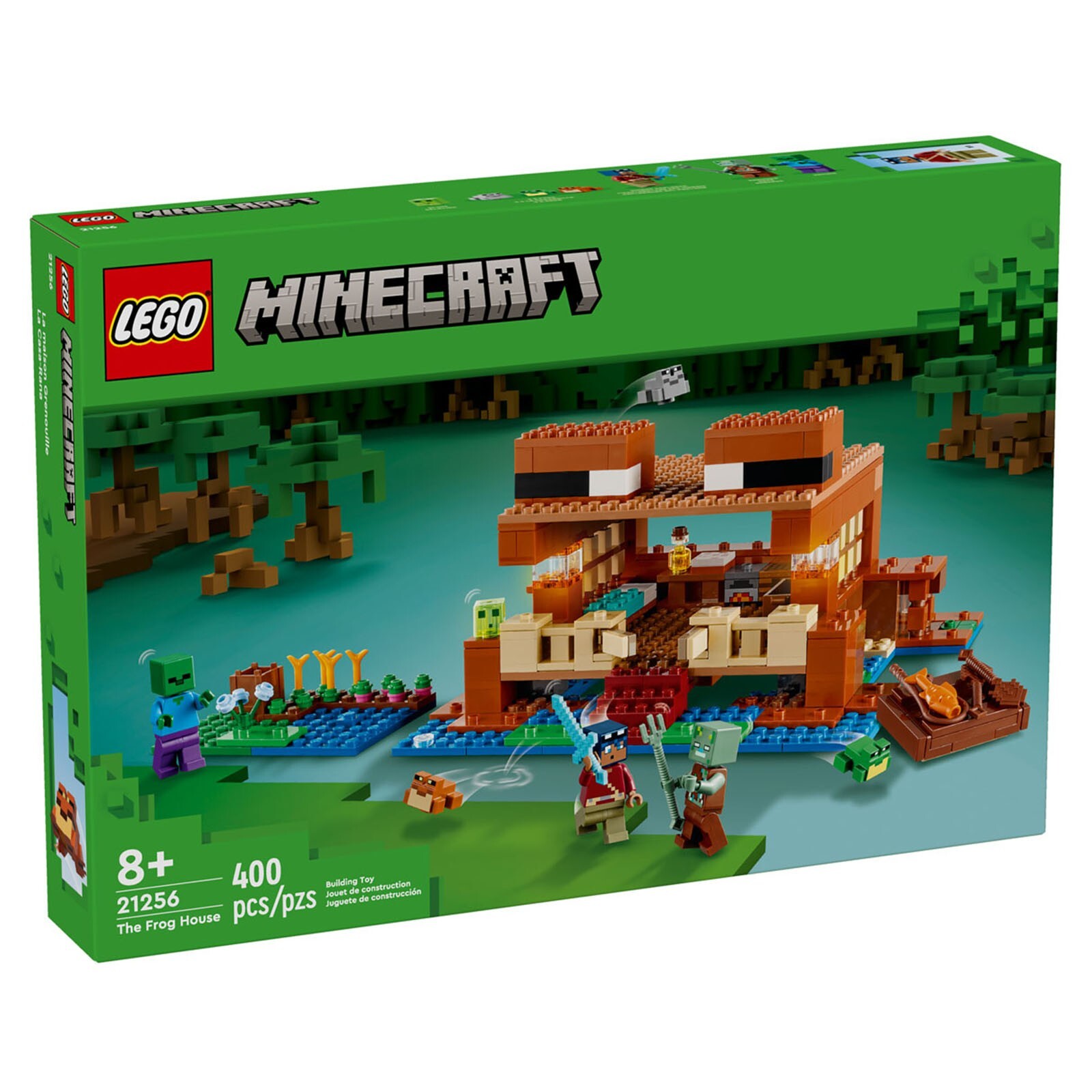 Конструктор LEGO Minecraft Лягушачий домик 21256 НОВЫЙ В НАЛИЧИИ