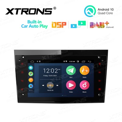 7'' Android10 2+32G Car Radio Stereo GPS DSP CarPlay IPS Screen For Opel VAUXHALL