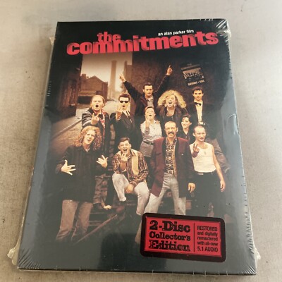 The Commitments (DVD, 1991, Two-Disc Collector's Edition) NEW SEALED