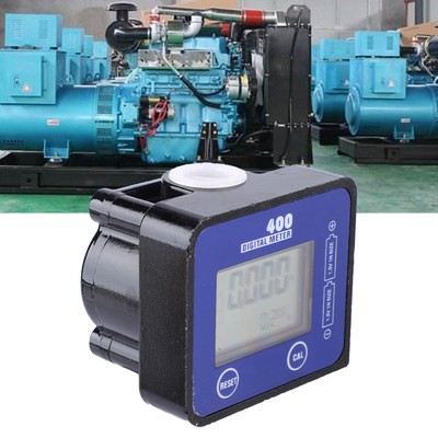 LCD Fuel  Meter High Accuracy Aluminum Alloy Fuel   Meter 1/2''