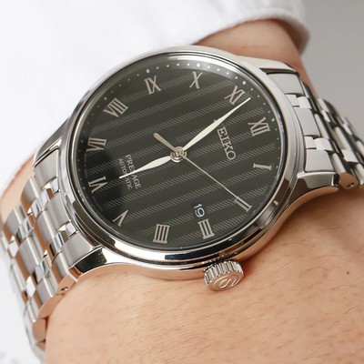 Pre-owned Seiko Presage Srpc81j1 Karesansui Zen Garden Automatic Japan Made Watch Warranty In Misty Rose