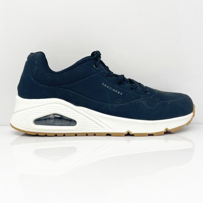 

Skechers Womens Uno Stand On Air 73690 Черная повседневная обувь Кроссовки Размер 7.5, Черный, Uno Stand On Air