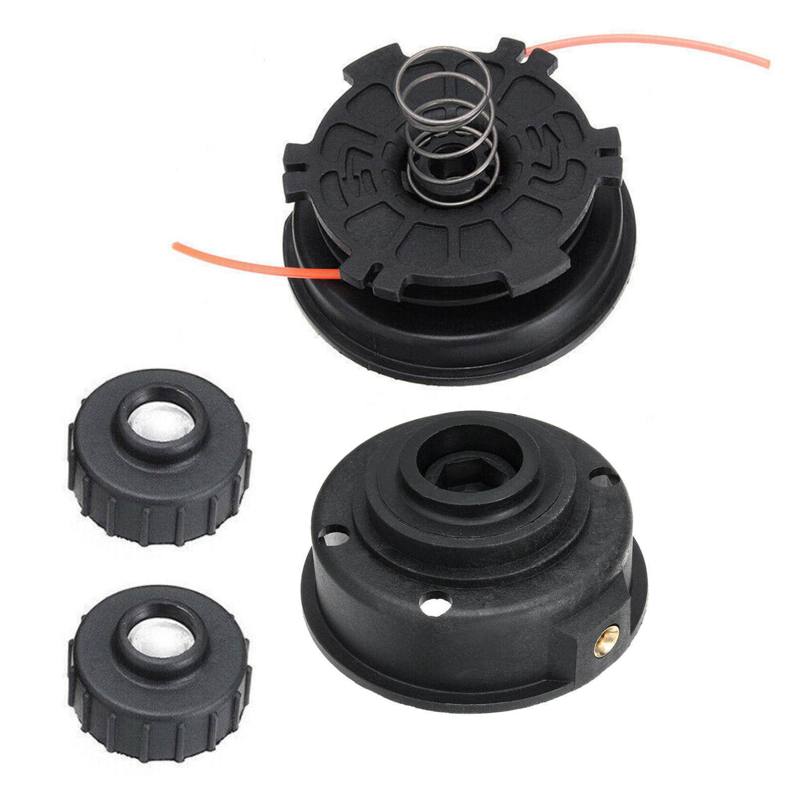 Replacement Bump Feed Spool Head Double-Line Trimmer Head For RYOBI EXPAND-IT