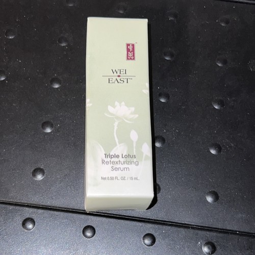 Wei East White Triple Lotus Retexturizing Serum NEW .5 oz