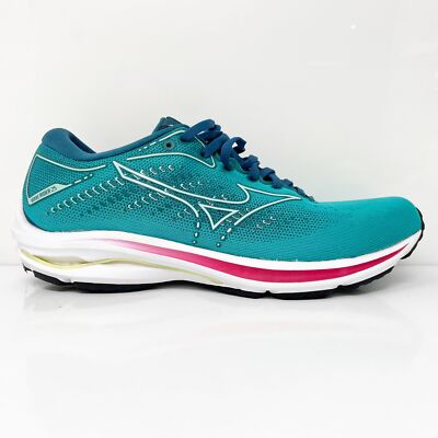 

Mizuno Womens Wave Rider 25 411323 LKCW Синие кроссовки Кроссовки размер 8, Синий, Wave Rider 25