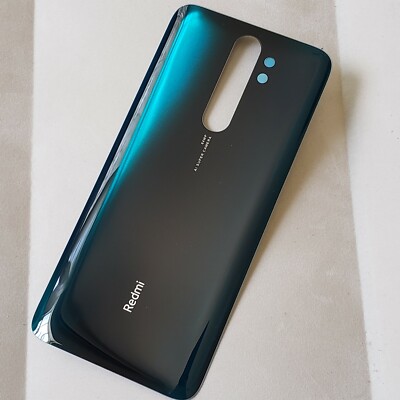  OEM Xiaomi Redmi Note 8 pro Glass Battery Back Door Cover replacement green 