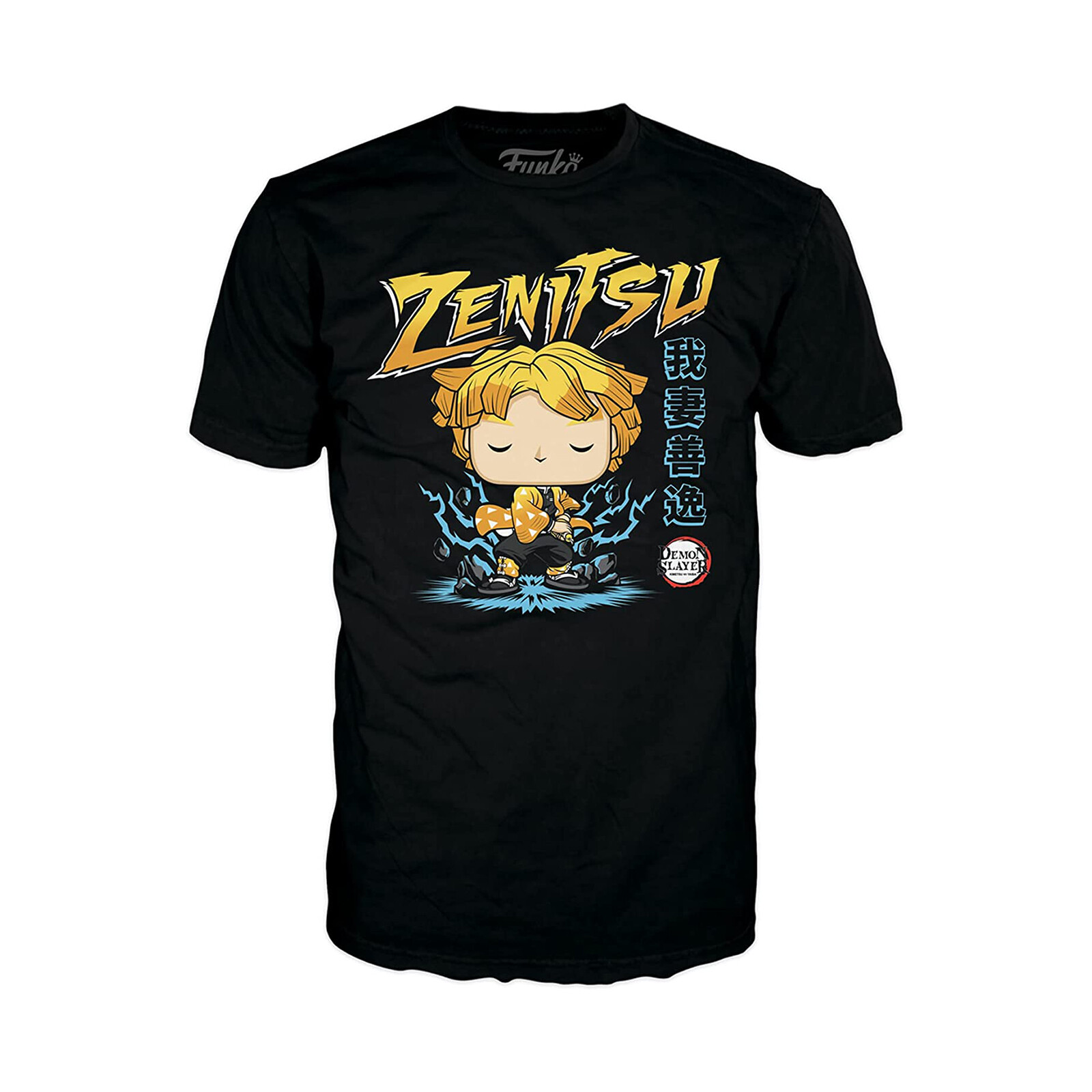 Футболки Funko Demon Slayer в штучной упаковке, Новая футболка Zenitsu
