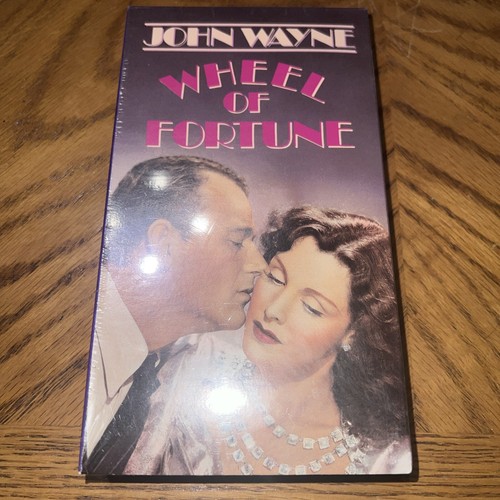 VHS Wheel of Fortune: John Wayne Frances Dee Ward Bond