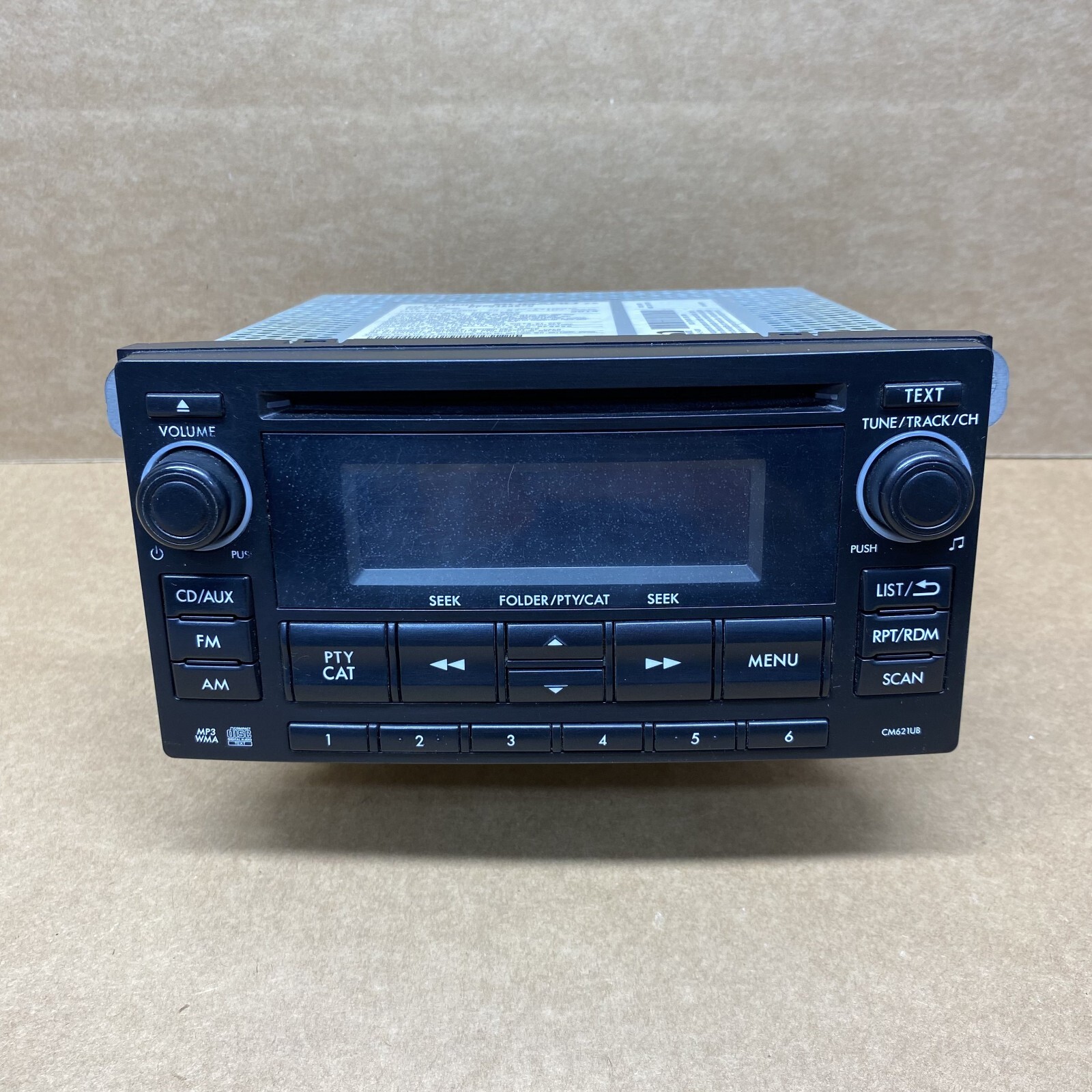 12 13 14 Subaru Radio Audio CD Head Unit Clarion 86201FJ620