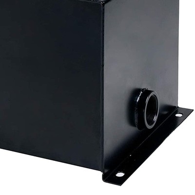 Field Tuff FTF-10GOR 10 Gallon 14 Gauge Steel Hydraulic Reservoir Tank, Black