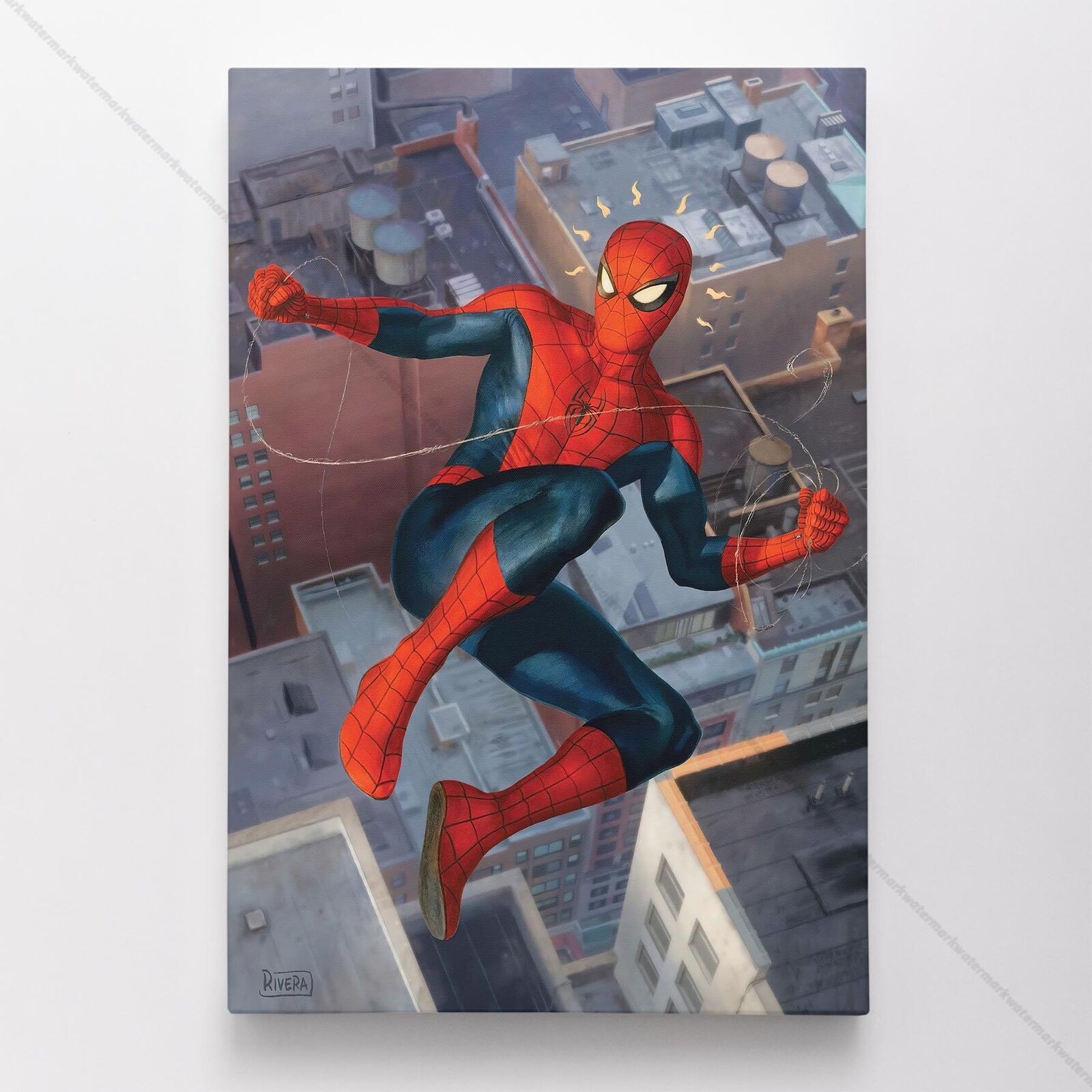 Spiderman Poster Canvas Amazing Spider-Man Vol 5 #15 Marvel Comic Book Art Print