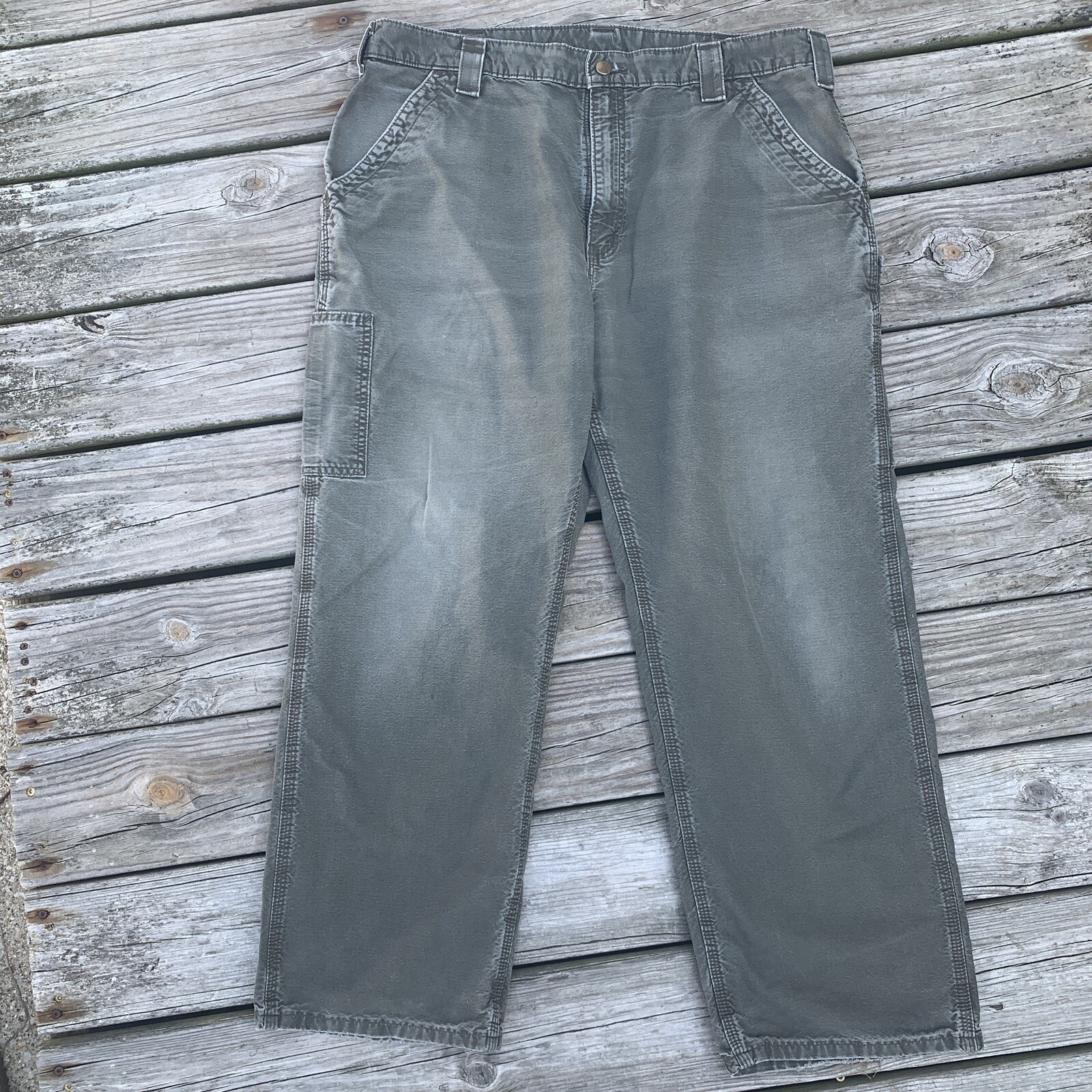 Carhart painterpants mossgreen 38×30 Carhartt Moss Green Original