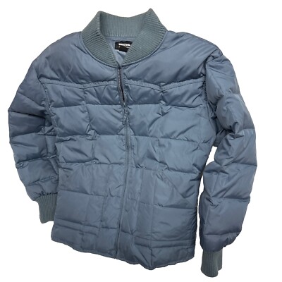 Resistol Rodeo Gear Duck Down Puffer Jacket Mens M Quilted Coat *See Description