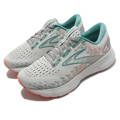 

Женские беговые кроссовки Brooks Glycerin 20 D Wide Grey Green White 1203691D-061, Серый, Glycerin 20 D Wide