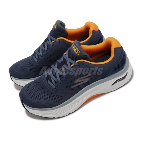 

Skechers Max Cushioning Arch Fit-Switchboard Navy Orange Men Running 220336-NVOR, Серый, Max Cushioning Arch Fit-switchboard