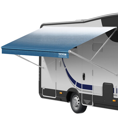VEVOR RV Awning Weatherproof Fabric Replacement 12-21' Outdoor Camper PVC Fabric