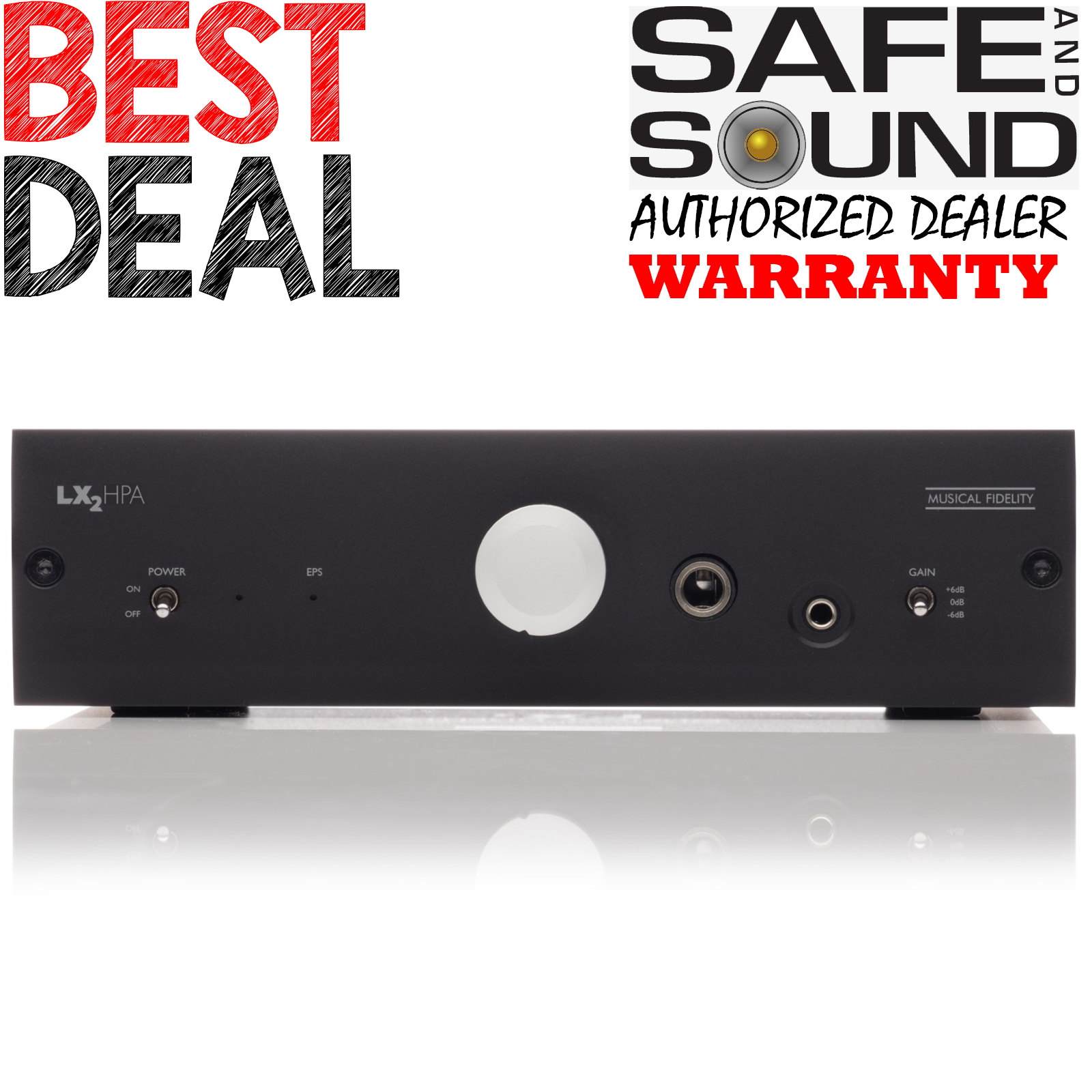 Musical Fidelity LX2-HPA Headphone Amplifier BLACK