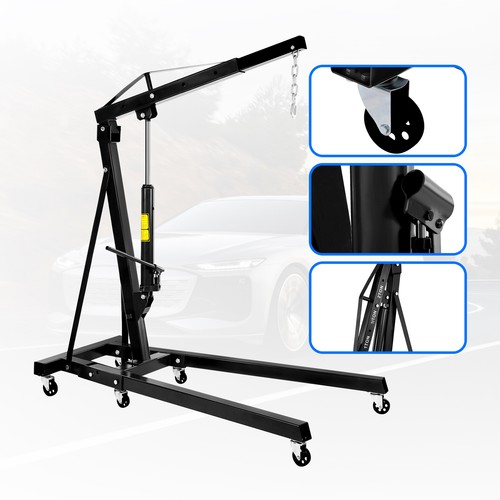 2Ton Folding Heavy Duty Engine Motor Hoist Cherry Picker Sho