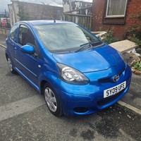 2009 (09) TOYOTA AYGO BLUE VVTI | Petrol | MOT 05/26 | £20 ROAD TAX | LOW MILES
