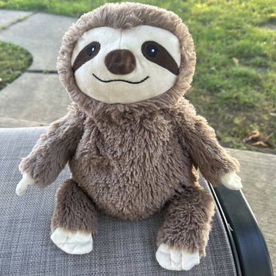 Warmies Sloth Warm Me in Microwave Stuffed Animal Plush Weighted