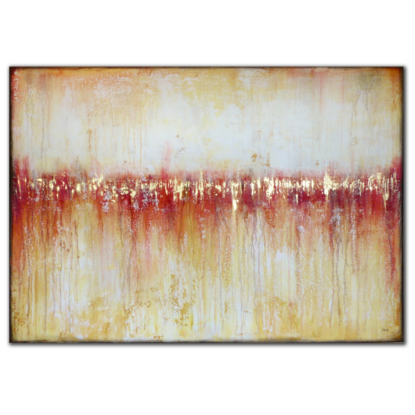 STELLA HETTNER abstrakt MALEREI Kunst ACRYL Original BILD Gemälde MODERN Unikat