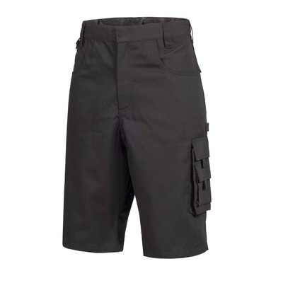Werkbroek zwart, kort maat 48 Nitras Motion Tex Plus | Werk broek heren