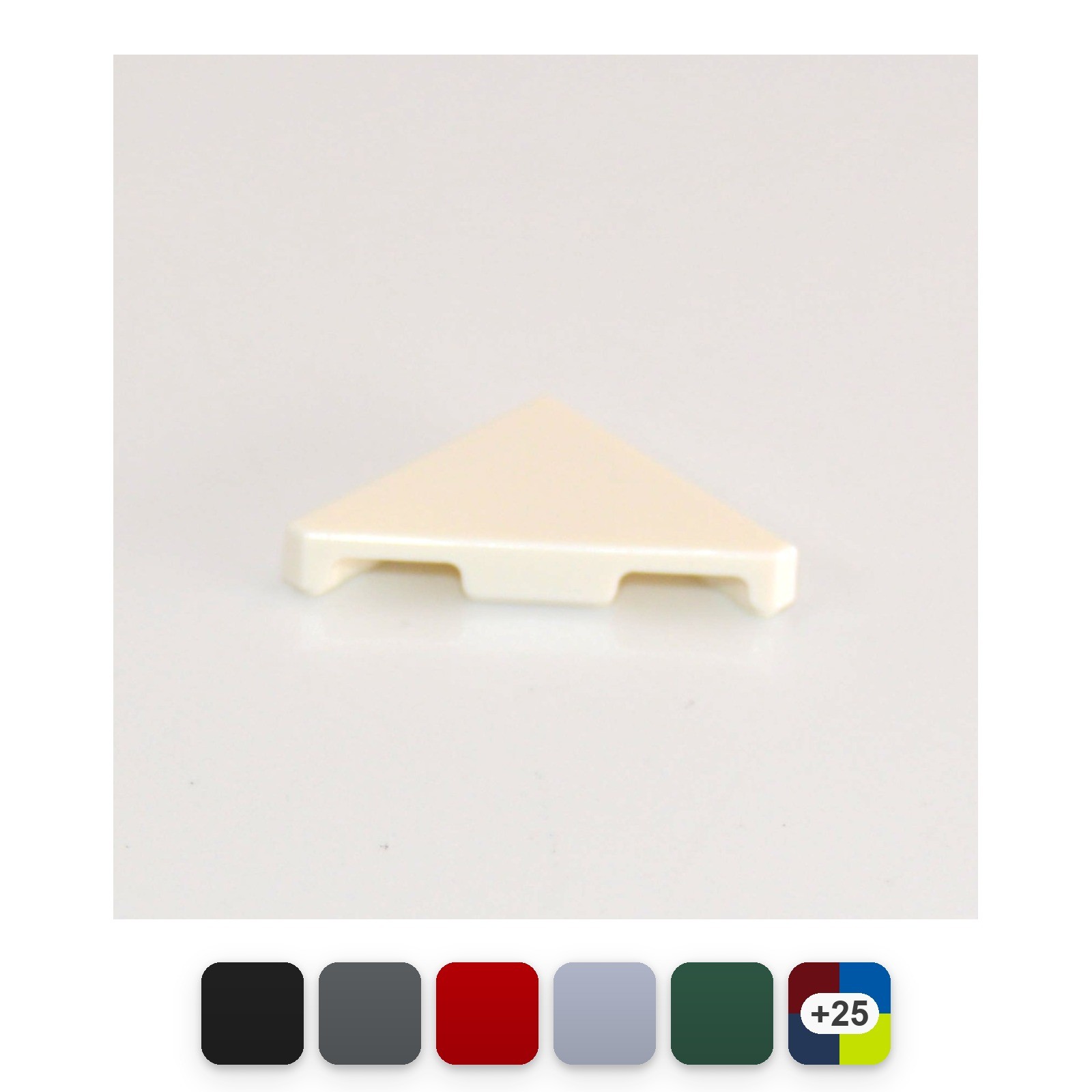 10x LEGO Fliese modifiziert 2 x 2 dreieckig (35787) – Farbe…