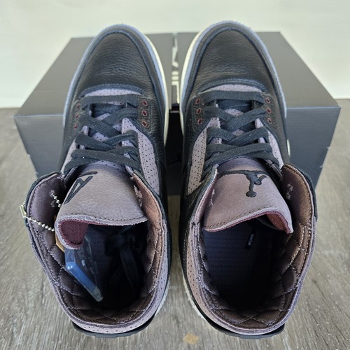 Pre-owned Jordan Air  3 Retro X A Ma Maniere Wyws, Us Size 11w-13w, Brand New, Fz4811-001 In Black