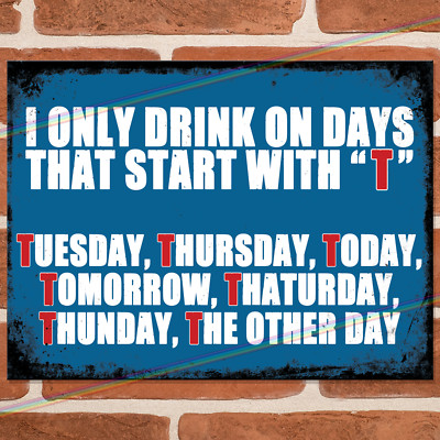 FUNNY METAL SIGNS MANCAVE RUDE JOKE HOME BAR WALL PLAQUES RETRO VINTAGE FUN GIFT