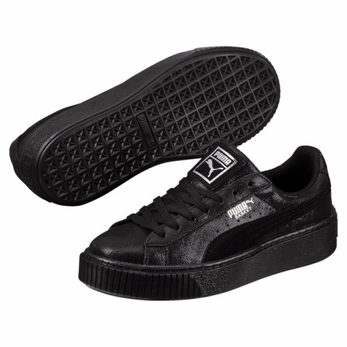 

[364587-01] Женские кроссовки Puma Basket Platform NS Opulence - черный, Многоцветный